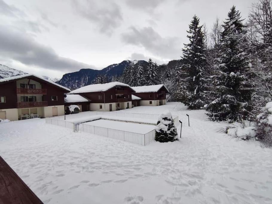 Samoens Residence Grand Tetras 4 Personnes Piscine מראה חיצוני תמונה